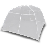  Camping Tent 200x180x150 cm Fiberglass White