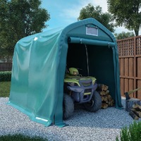  Garage Tent PVC 2.4x2.4 m Green