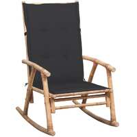  Rocking Chair with cushion Bamboo