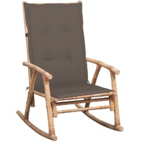  Rocking Chair with cushion Bamboo