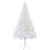  Artificial Pre-lit Christmas Tree with Stand 150 cm 380 Branches