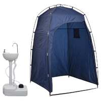  Portable Camping Handwash Stand with Tent 20 L