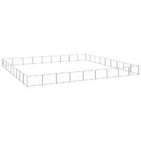  Dog Kennel Silver 81 m² Steel