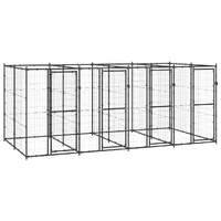  Outdoor Dog Kennel Steel 9.68 m²