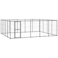  Outdoor Dog Kennel Steel 24.2 m²