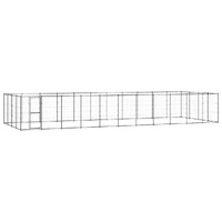  Outdoor Dog Kennel Steel 53.24 m²