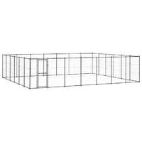  Outdoor Dog Kennel Steel 50.82 m²