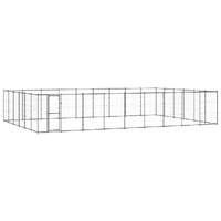  Outdoor Dog Kennel Steel 65.34 m²