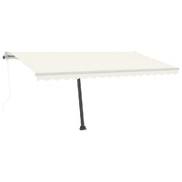  Freestanding Automatic Awning 400x300 cm Cream