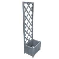  Trellis Planter 40x30x135 cm Solid Firwood
