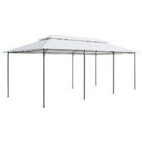  Gazebo 600x298x270 cm White 180g/m²