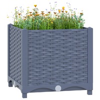  Raised Bed 40x40x38 cm Polypropylene
