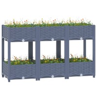  Raised Bed 120x40x71 cm Polypropylene