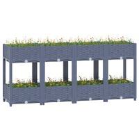  Raised Bed 160x40x71 cm Polypropylene