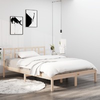  Bed Frame without Mattress 183x203 cm King Solid Wood