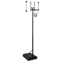  Basketball Stand Transparent 280-350 cm Polycarbonate