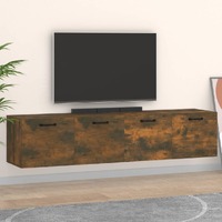  Wall Cabinets 2 pcs Smoked Oak 60x36.5x35 cm Engineered Wood