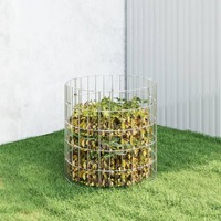  Garden Composter Ø50x50 cm Galvanised Steel