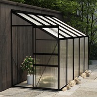  Greenhouse Anthracite Aluminium 6.5 m³