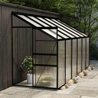  Greenhouse Anthracite Aluminium 7.77 m³