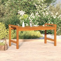  Coffee Table 100x50x50 cm Solid Wood Acacia