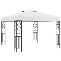  Gazebo 3x3 m White 180 g/m²