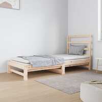  Pull-out Day Bed without Mattress 2x(90x190) cm