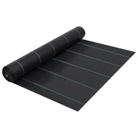  Weed &amp; Root Control Mat Black 1x100 m PP