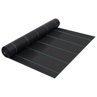  Weed &amp; Root Control Mat Black 1x200 m PP