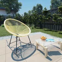  Outdoor Acapulco Chair Poly Rattan Beige