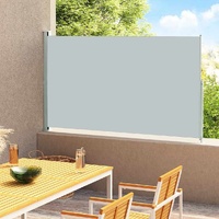  Patio Retractable Side Awning 180x300cm Grey