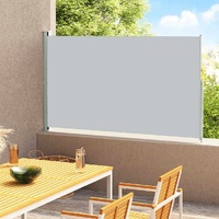  Patio Retractable Side Awning 220x300cm Grey
