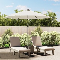  Replacement Fabric for Outdoor Parasol Sand White 300 cm