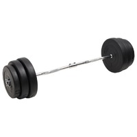  Curl Barbell with Plates 90 kg