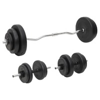  Barbell and Dumbbell with Plates 60 kg