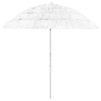  Hawaii Beach Parasol White 240 cm