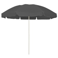 Beach Parasol Anthracite 240 cm