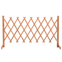  Garden Trellis Fence Orange 150x80 cm Solid Firwood