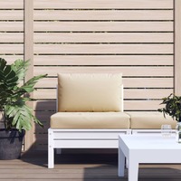  Pallet Cushions 2 pcs Beige Oxford Fabric