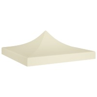  Party Tent Roof 2x2 m Cream 270 g/m²
