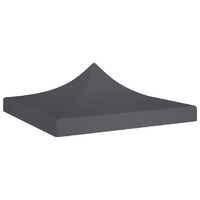  Party Tent Roof 2x2 m Anthracite 270 g/m²
