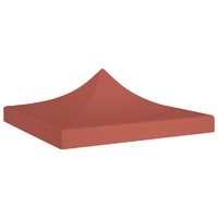  Party Tent Roof 2x2 m Terracotta 270 g/m²