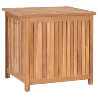 Garden Storage Box 60x50x58 cm Solid Teak Wood