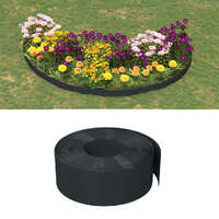  Garden Edgings 3 pcs Black 10 m 20 cm Polyethylene