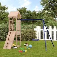  Outdoor Playset Solid Wood Pine