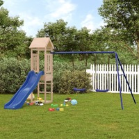  Outdoor Playset Solid Wood Pine
