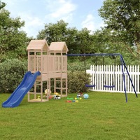  Outdoor Playset Solid Wood Pine
