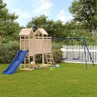  Outdoor Playset Solid Wood Pine