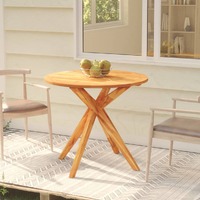  Garden Table 85x85x75 cm Solid Wood Acacia