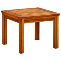  Garden Coffee Table 45x45x36 cm Solid Acacia Wood